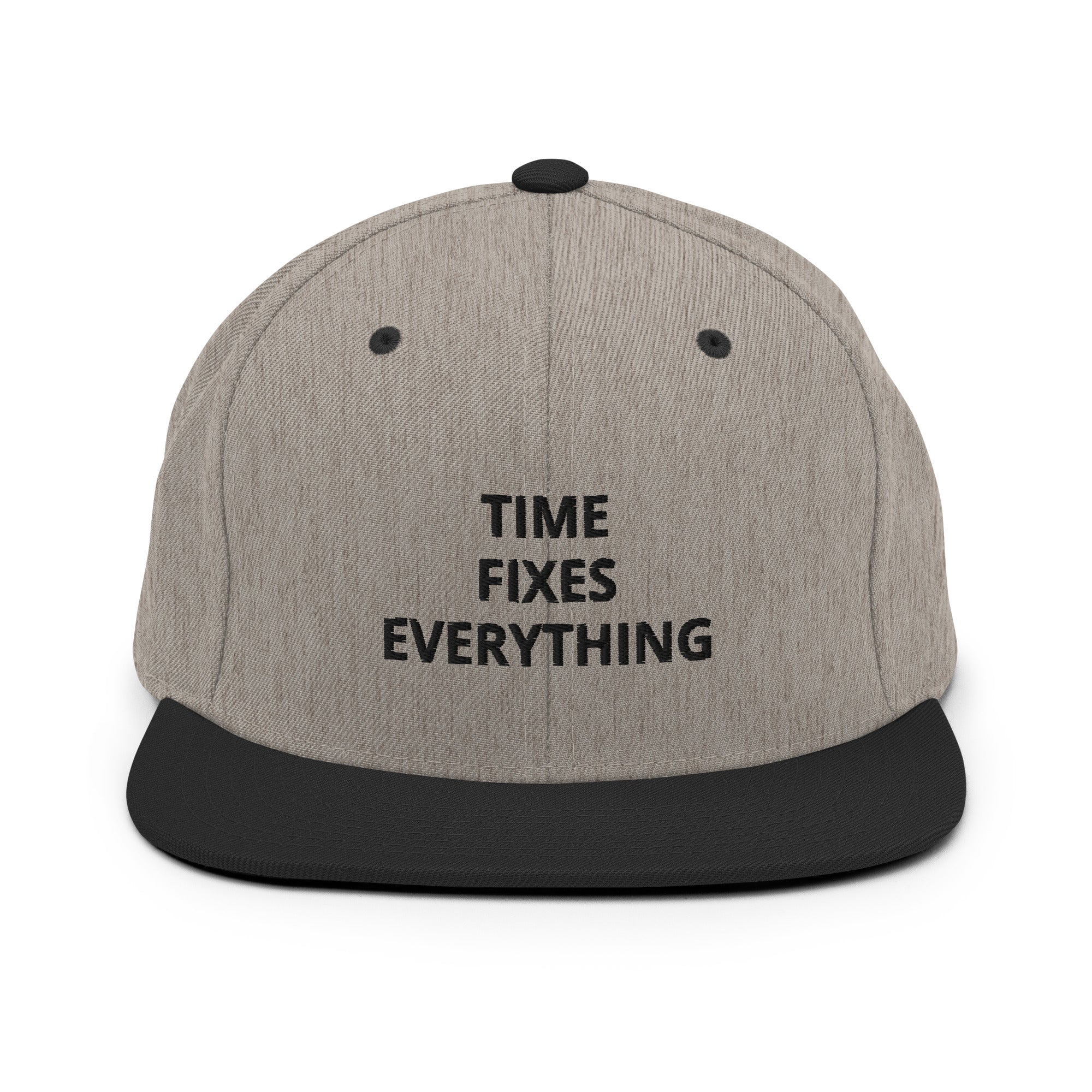 TFE Snapback Hat (Black text) - Image 3