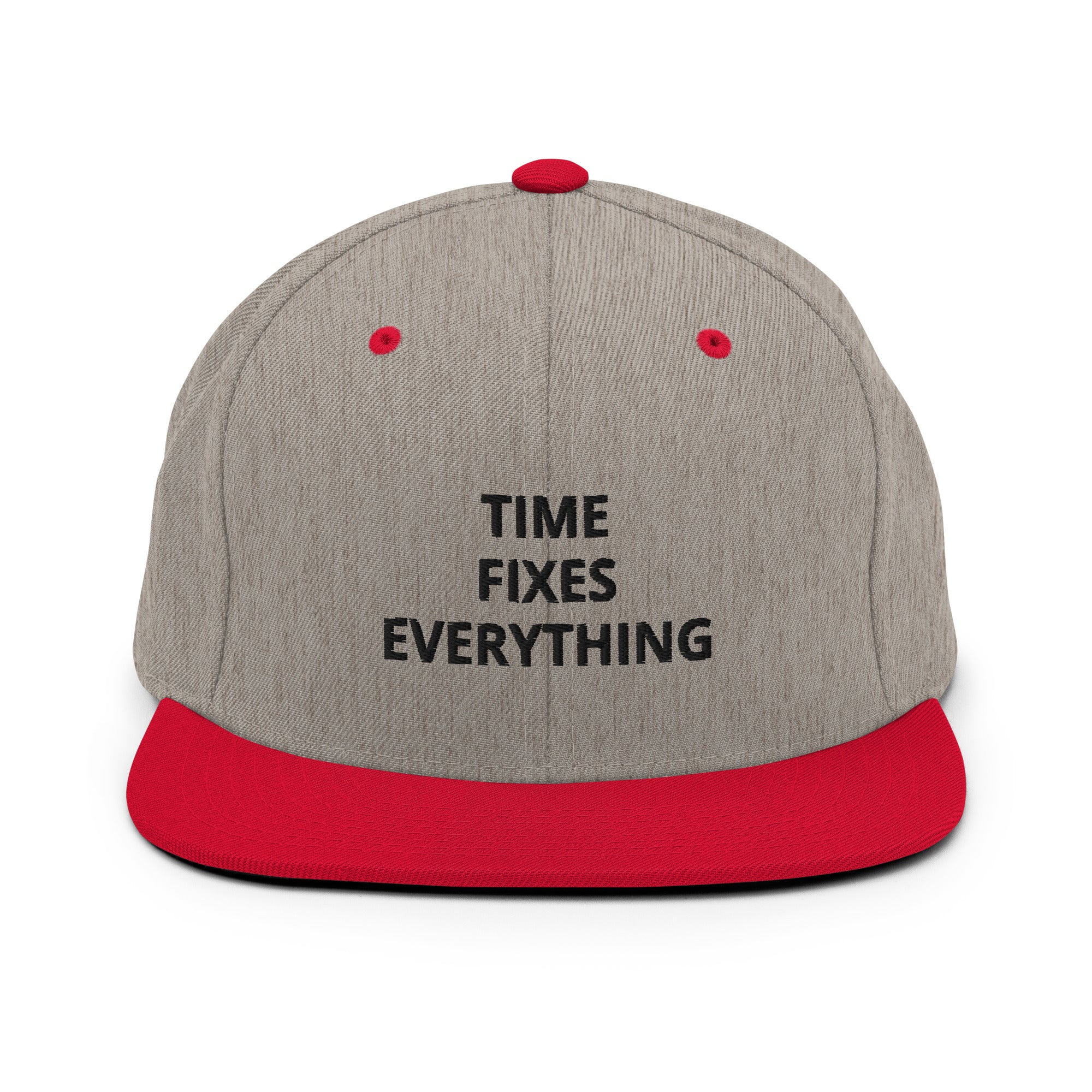 TFE Snapback Hat (Black text) - Image 5