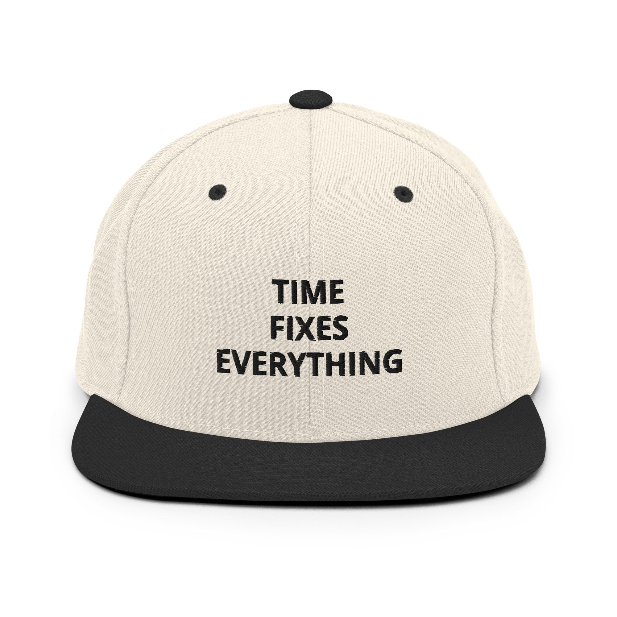 TFE Snapback Hat (Black text) - Image 7