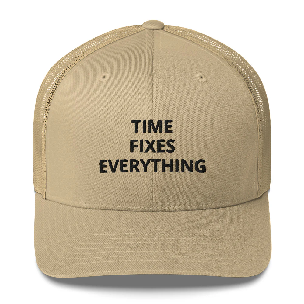 TFE Trucker Cap (Black text) - Image 5